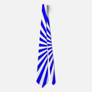 blue white stripes tie