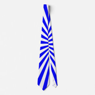 blue white stripes tie