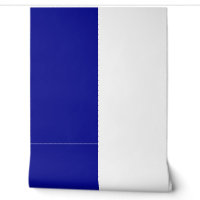 Blue White Vertical Big Stripes Pattern 