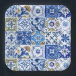 Blue, White & Yellow Floral Mediterranean Pattern Paper Plate<br><div class="desc">Introducing the perfect addition to your next dinner party or gathering: Blue, White & Yellow Floral Mediterranean Pattern Paper Plates! These plates are something special, with a unique, bold design inspired by Italy’s stunning Amalfi Coast. A vibrant blue hue is met with bright whites and yellows, creating a beautiful floral...</div>