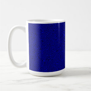Blue Whorls 15oz Mug