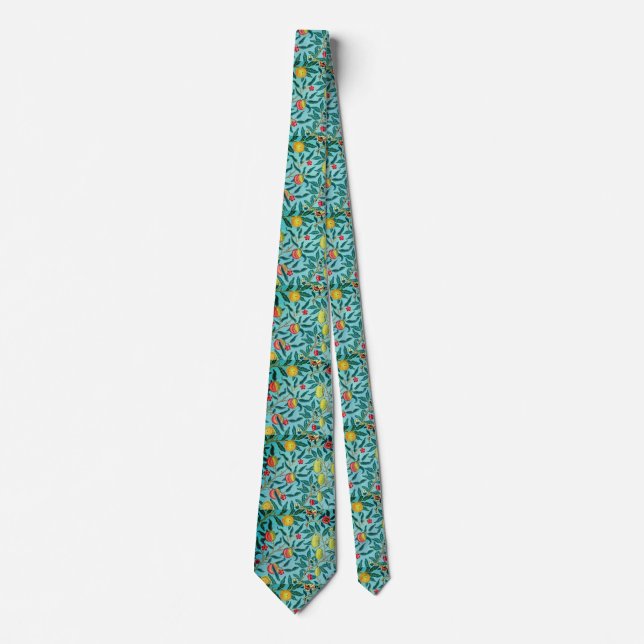 BLUE WILLIAM MORRIS 2 TIE (Front)