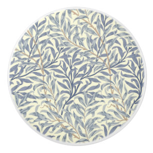Blue Willow Bough (by William Morris) Ceramic Knob