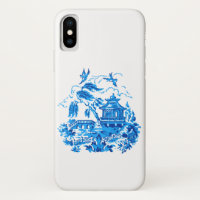 Blue Willow China Design Cell Phone Case