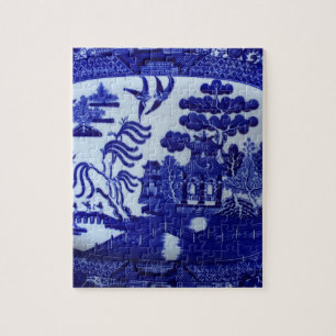 Blue Willow China Puzzle Small