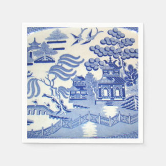 Blue Willow Cocktail Napkins Will Make You Proud