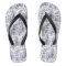 Blue Willow Design Flip Flops