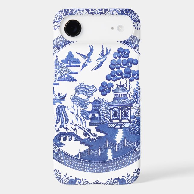 Blue Willow pattern Case-Mate iPhone Case (Back)