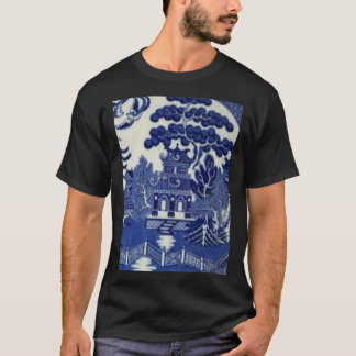 blue willow pattern Classic T-Shirt