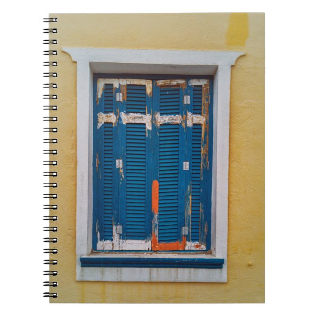 BLUE WINDOW NOTEBOOK (Front)