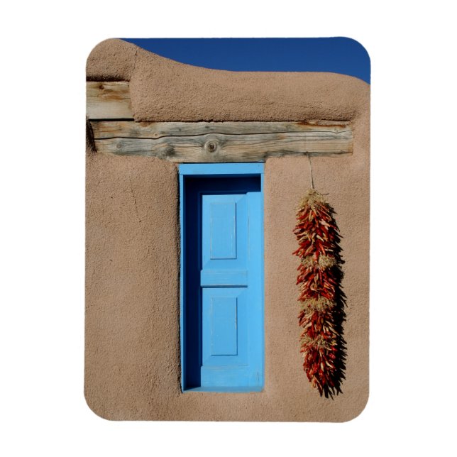 Blue Window of Taos Magnet (Vertical)