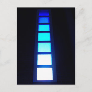 Blue Window Postcard