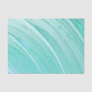 Blue Windswept Paint Tissue Paper