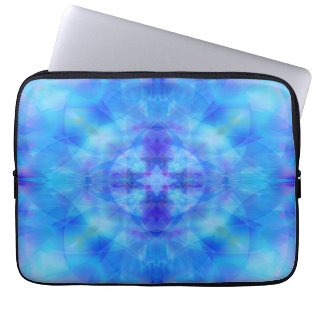 Blue Wings Laptop Sleeve (Front)