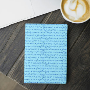 Blue Winter Dreams Scrapbook Paper
