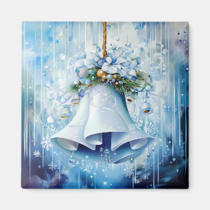 Blue Winter Magnet