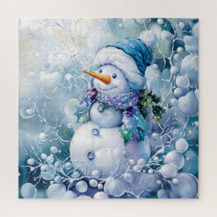 Blue Winter Puzzle