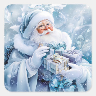 Blue Winter Stickers