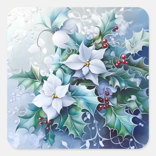 Blue Winter Stickers (Front)
