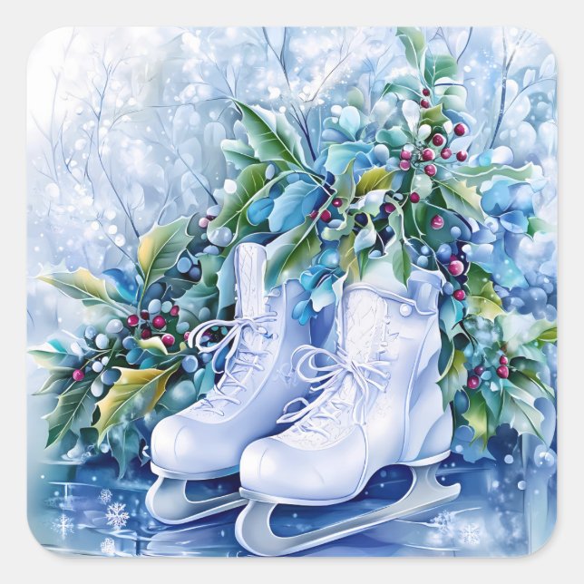 Blue Winter Stickers (Front)