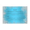 Blue Winter Wonderland Christmas Holiday RSVP
