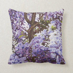 Blue wisteria 2011 cushion