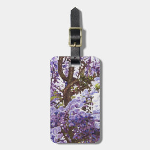 Blue wisteria 2011 luggage tag