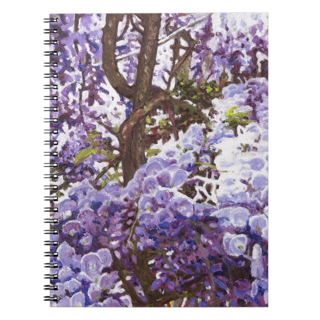 Blue wisteria 2011 notebook (Front)