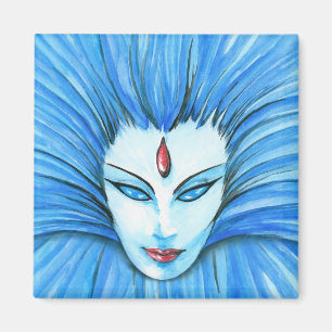 Blue Witch Magnet