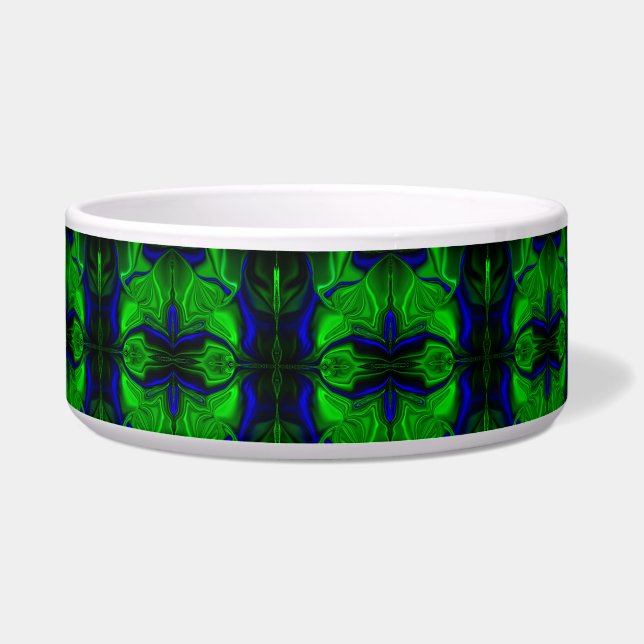 Blue with 'floating' intertwined strokes (Front)