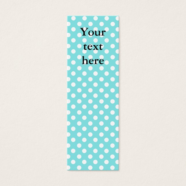 Blue with white polkadots (Front)