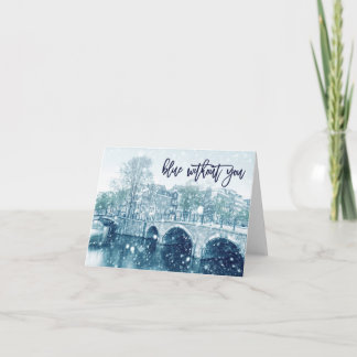 Blue without You Card