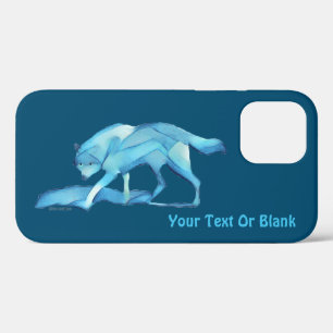 Blue Wolf iPhone 12 Pro Case