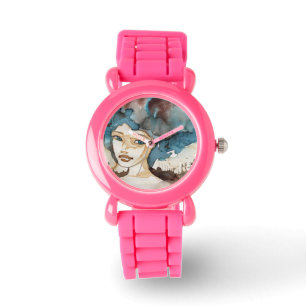 Blue Woman Watch