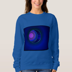 Blue Woman's Purple Sphere Sweatshirt