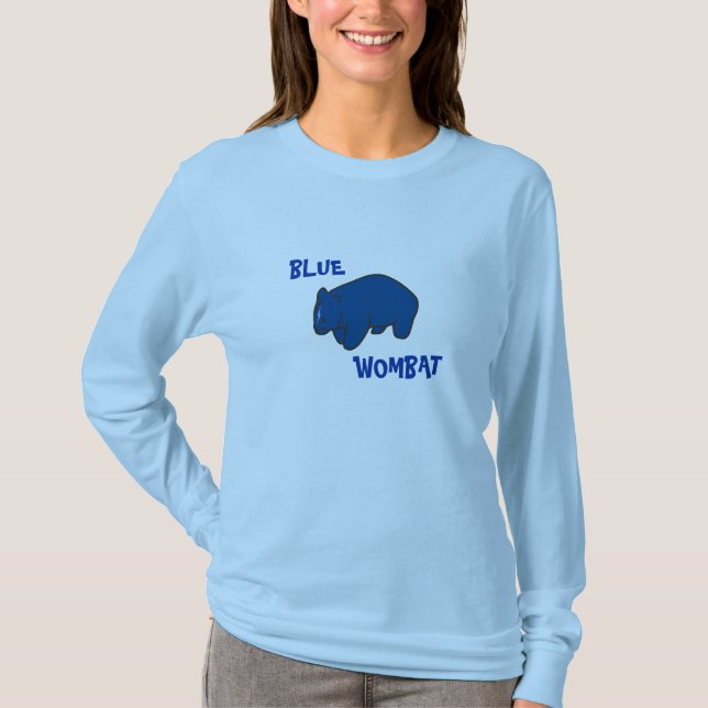 Blue Wombat T-Shirt (Front)