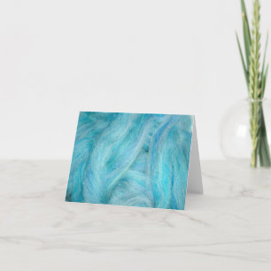 blue wool card