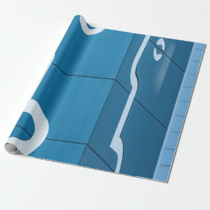 Blue Wrapping Paper