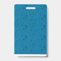 Blue wrapping paper featuring a geometric pattern