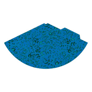 Blue wrapping paper featuring a geometric pattern  party hat
