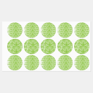 Blue wrapping paper with a repetitive white snowfl