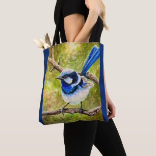 Blue Wren - Tote Bag