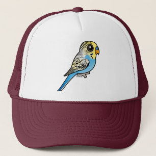 Blue & Yellow Budgie Trucker Hat