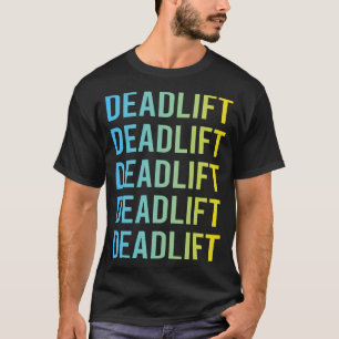 Blue Yellow Deadlift T-Shirt