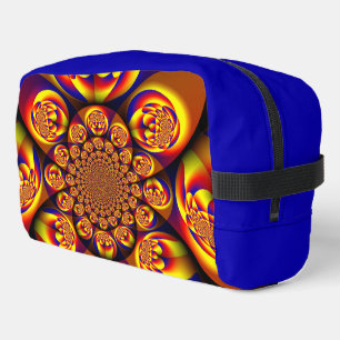 Blue, Yellow, Gold Mini Spheres Dopp Kit