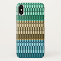 Blue Yellow Green Stylish Modern Abstract Pattern