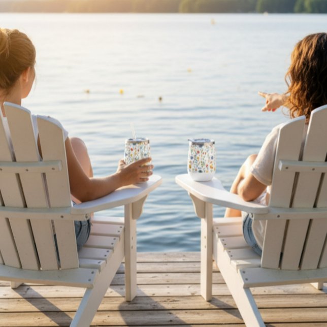 Blue Yellow Pink Floral Wildflower (Creator Uploaded)