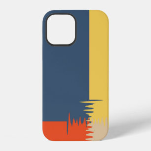 Blue Yellow Red Cream Case-Mate iPhone 12 Case