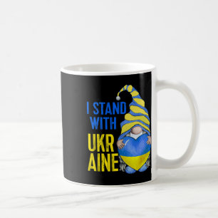 Blue Yellow Ukraine Garden Gnome Ukrainian Flag Te Coffee Mug