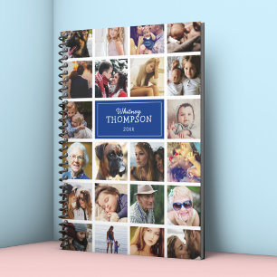 Blue Your Photos Insta Collage 2025 Planner